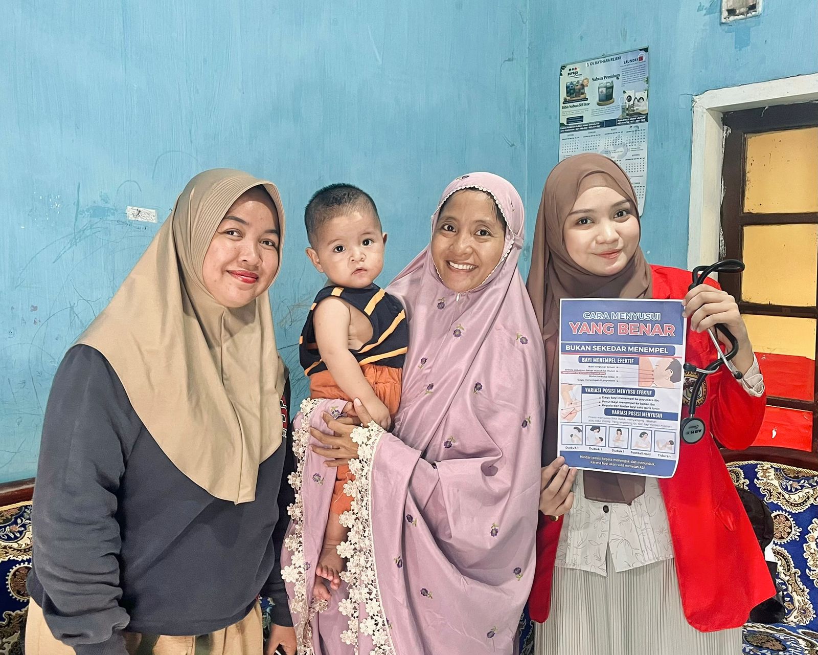 Kunjungan III: Edukasi Manajemen Laktasi dan Pemeriksaan Fisik